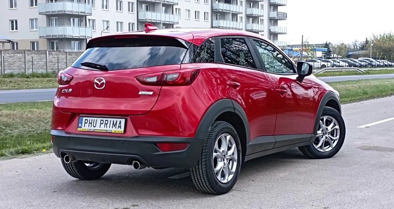 Mazda CX-3 cena 53900 przebieg: 200000, rok produkcji 2015 z Żuromin małe 466